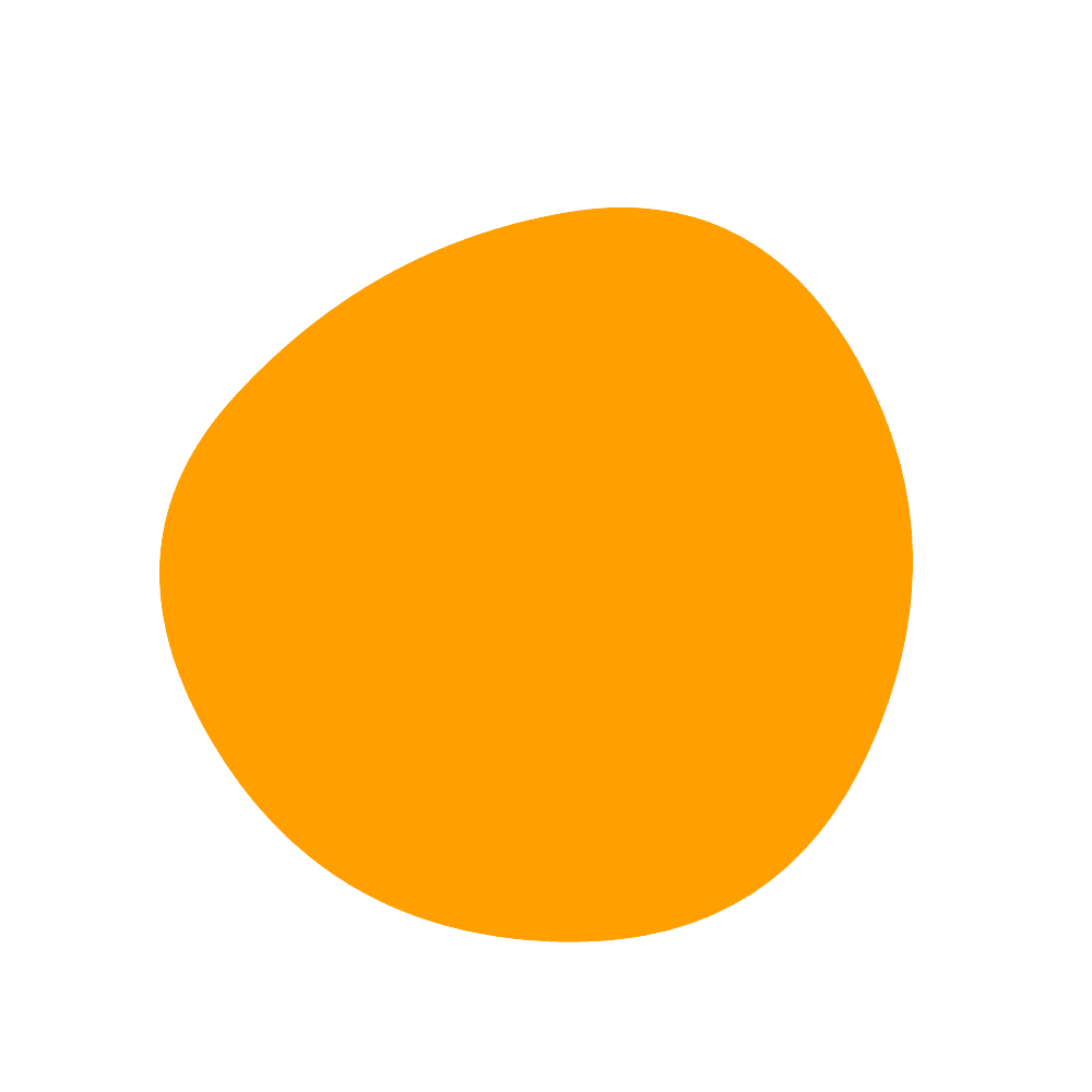 Decorative background blob